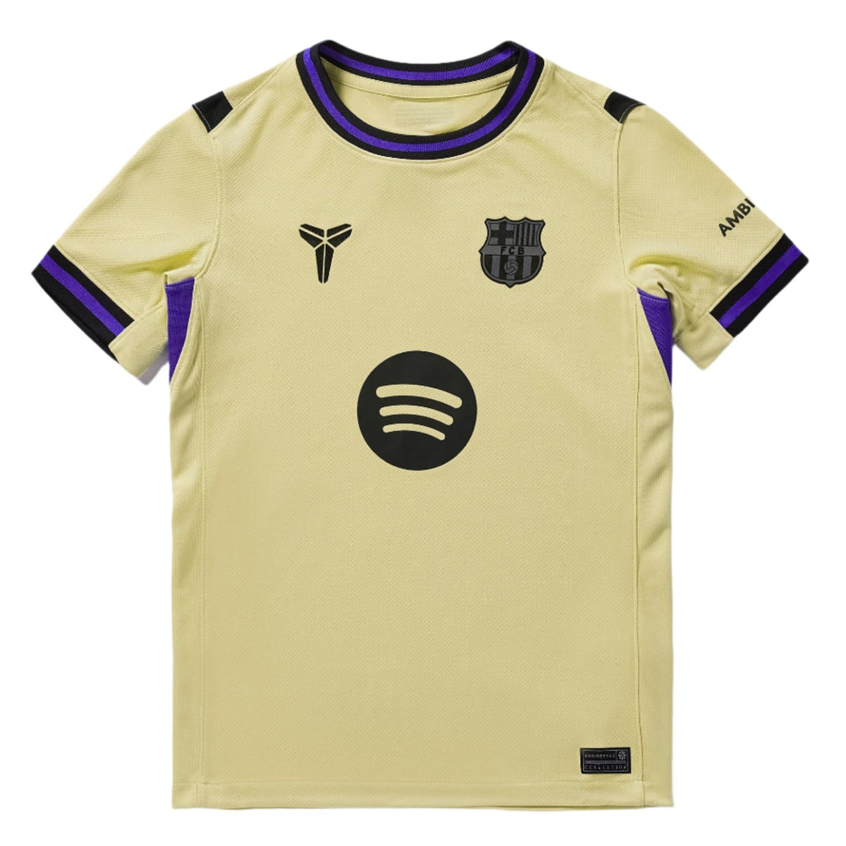 Nike Youth Kobe Bryant FC Barcelona Away Jersey 25/26 (Team Gold/Persian Violet/Black)