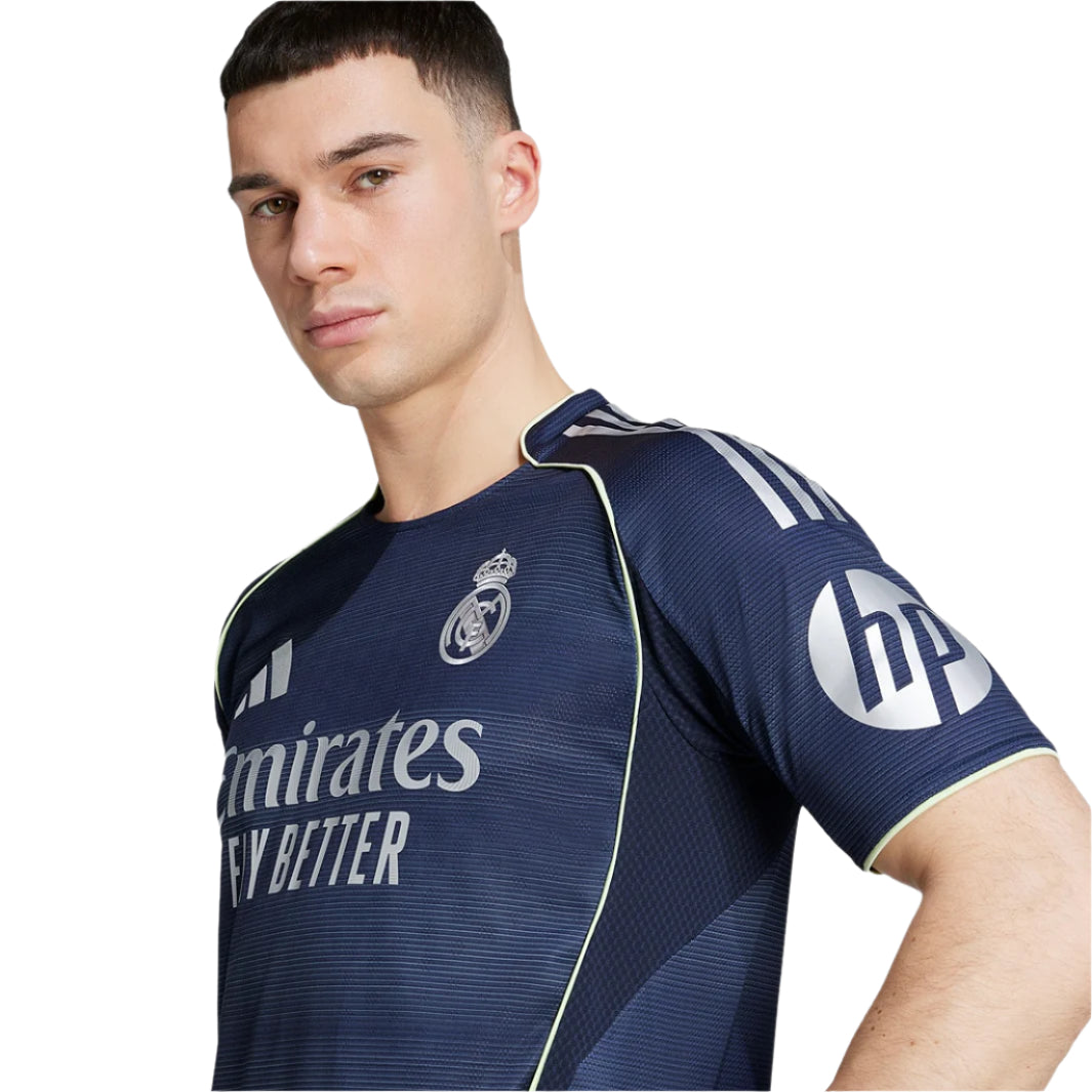 adidas D. Ceballos Real Madrid 25/26 Away Jersey w/ Champions League Patches (Legend Ink)