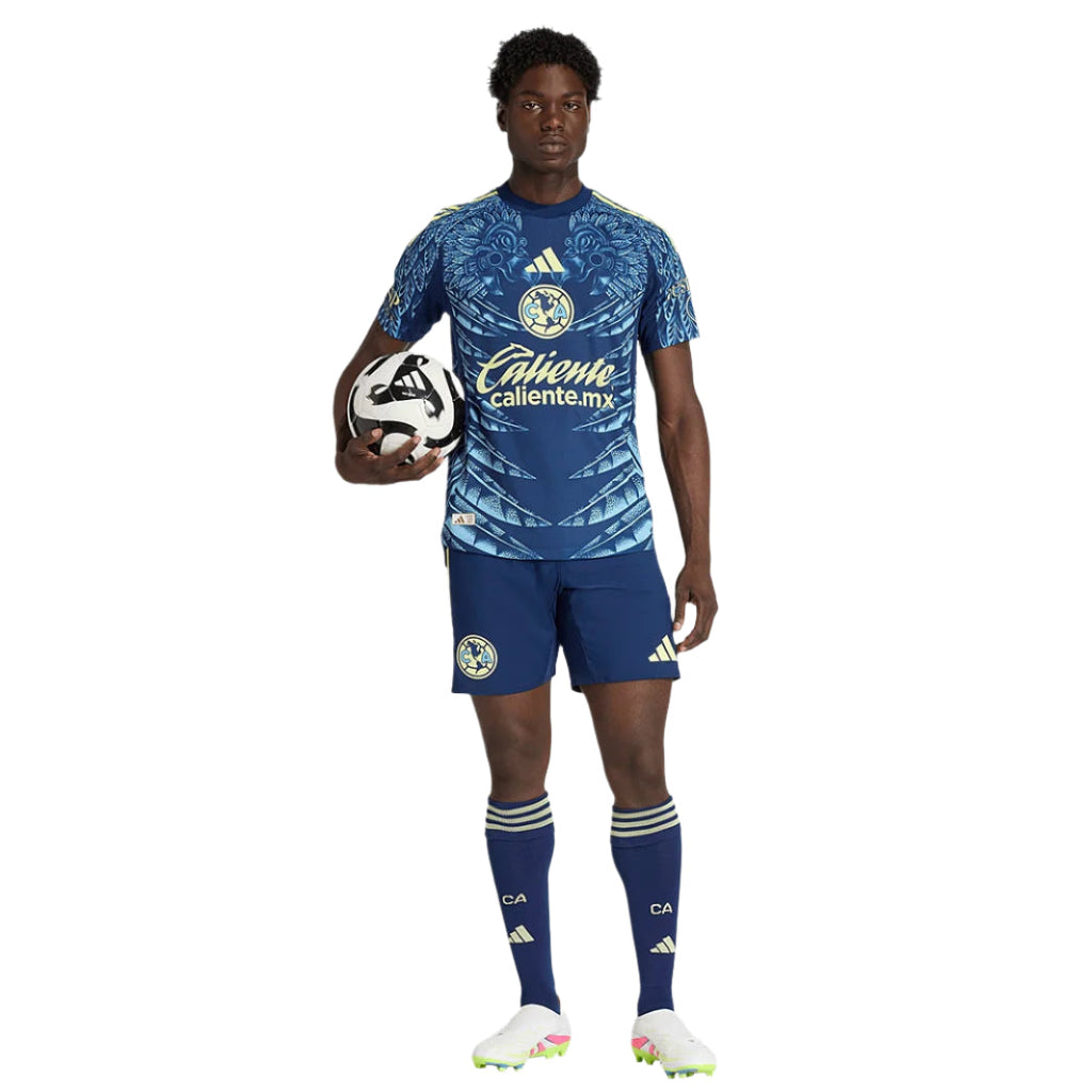 adidas B. Rodriguez Men's Club AmÃ©rica 25/26 Authentic Away Jersey (Blue)