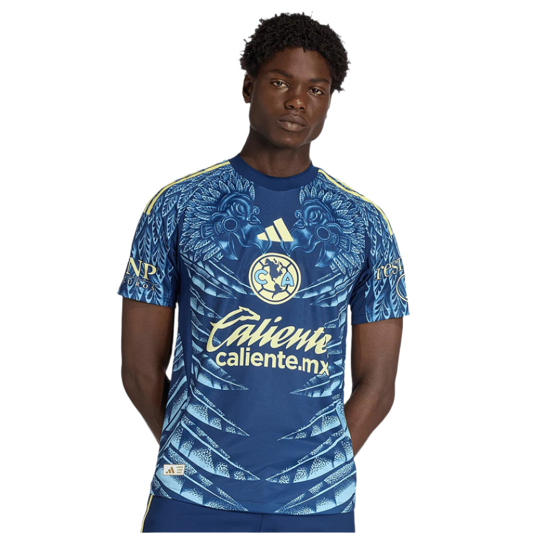 adidas Fidalgo Men's Club AmÃ©rica 25/26 Authentic Away Jersey (Blue)