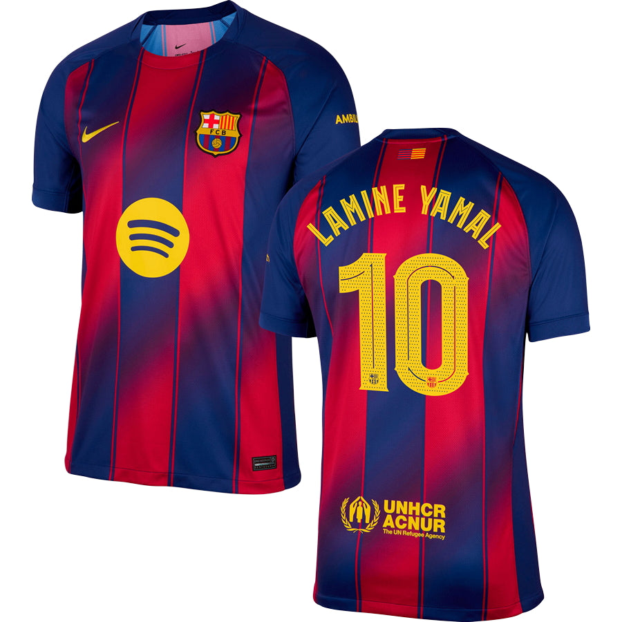 Barcelona FC Home Jersey 2025/26 Adults