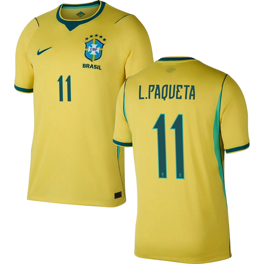 Brazil Home Replica Jersey 2026 Adults World Cup 2026
