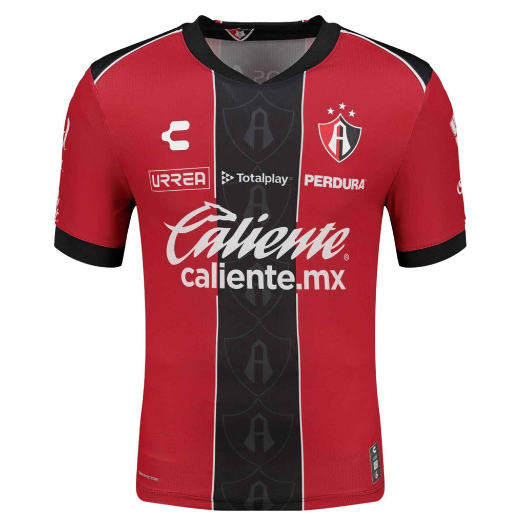 Charly Youth Atlas 25/26 Home Jersey (Red/Black)