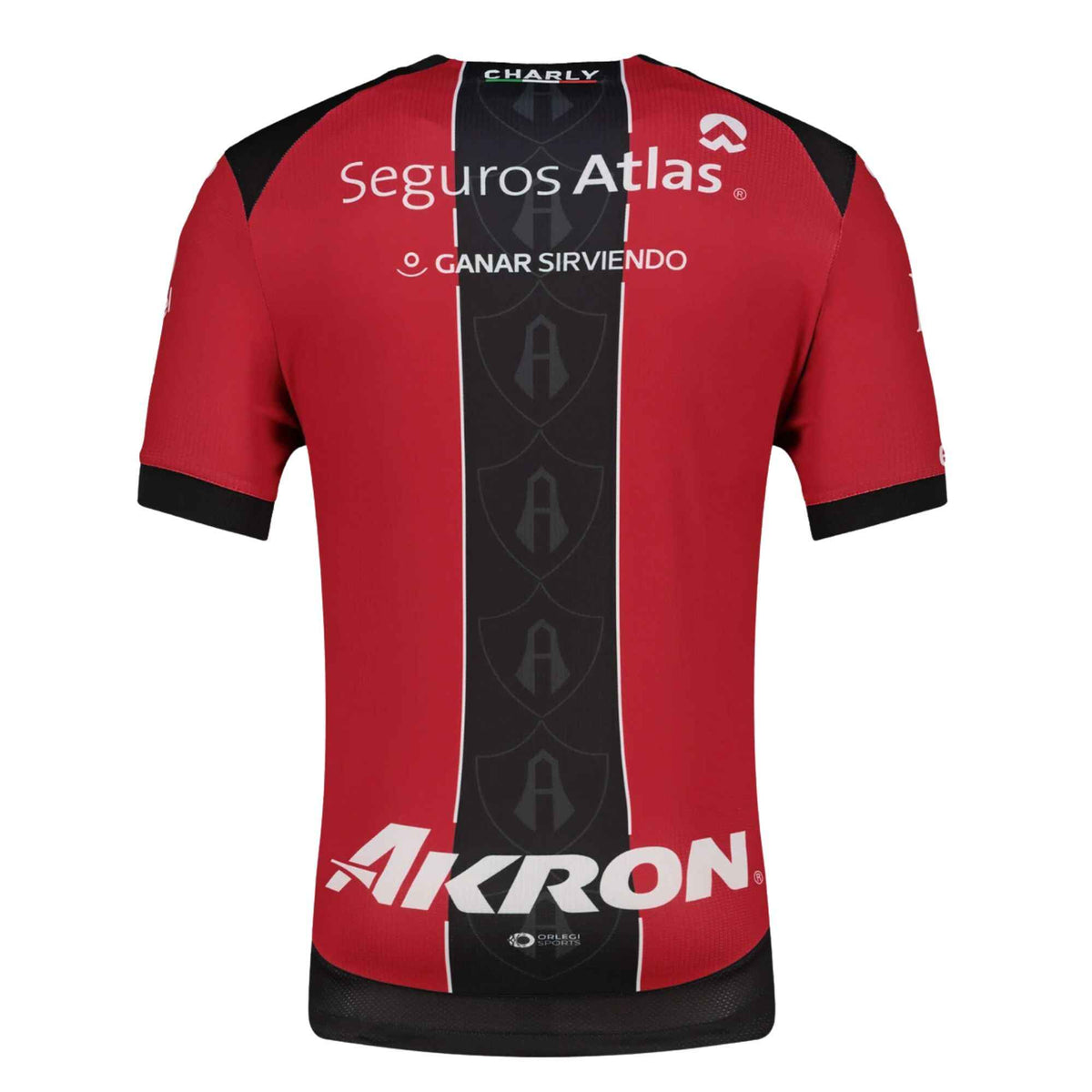 Charly Youth Atlas 25/26 Home Jersey (Red/Black)