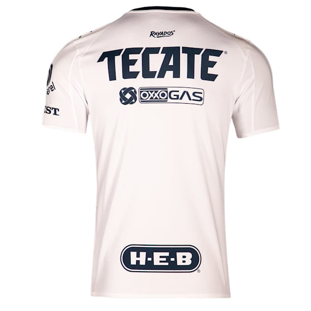 Puma Monterrey 25/26 Authentic Soccer Away Jersey (Puma White)