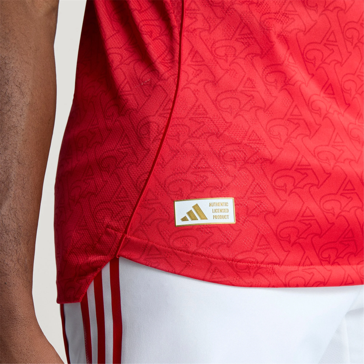 adidas Albert Lokonga Arsenal FC Authentic Home Jersey 25/26 w/ EPL Patch (Better Scarlet/White