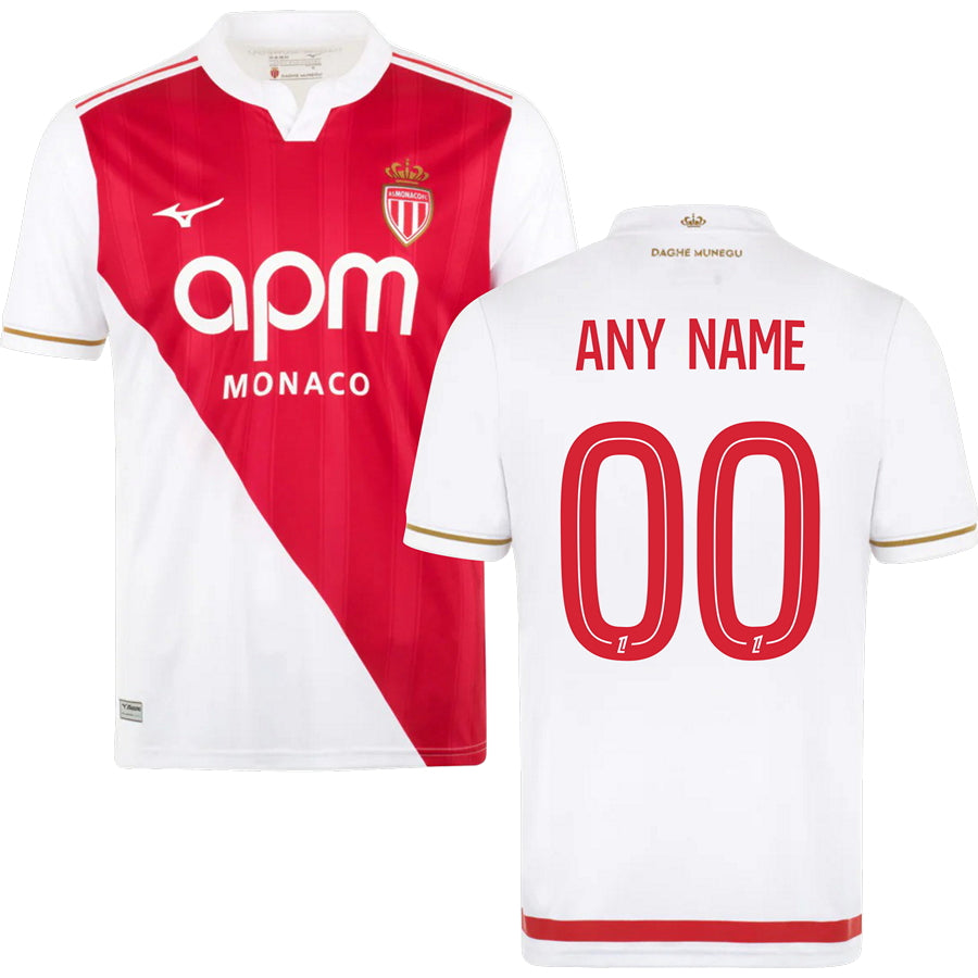 Monaco AS Home Jersey 25/26 Adults