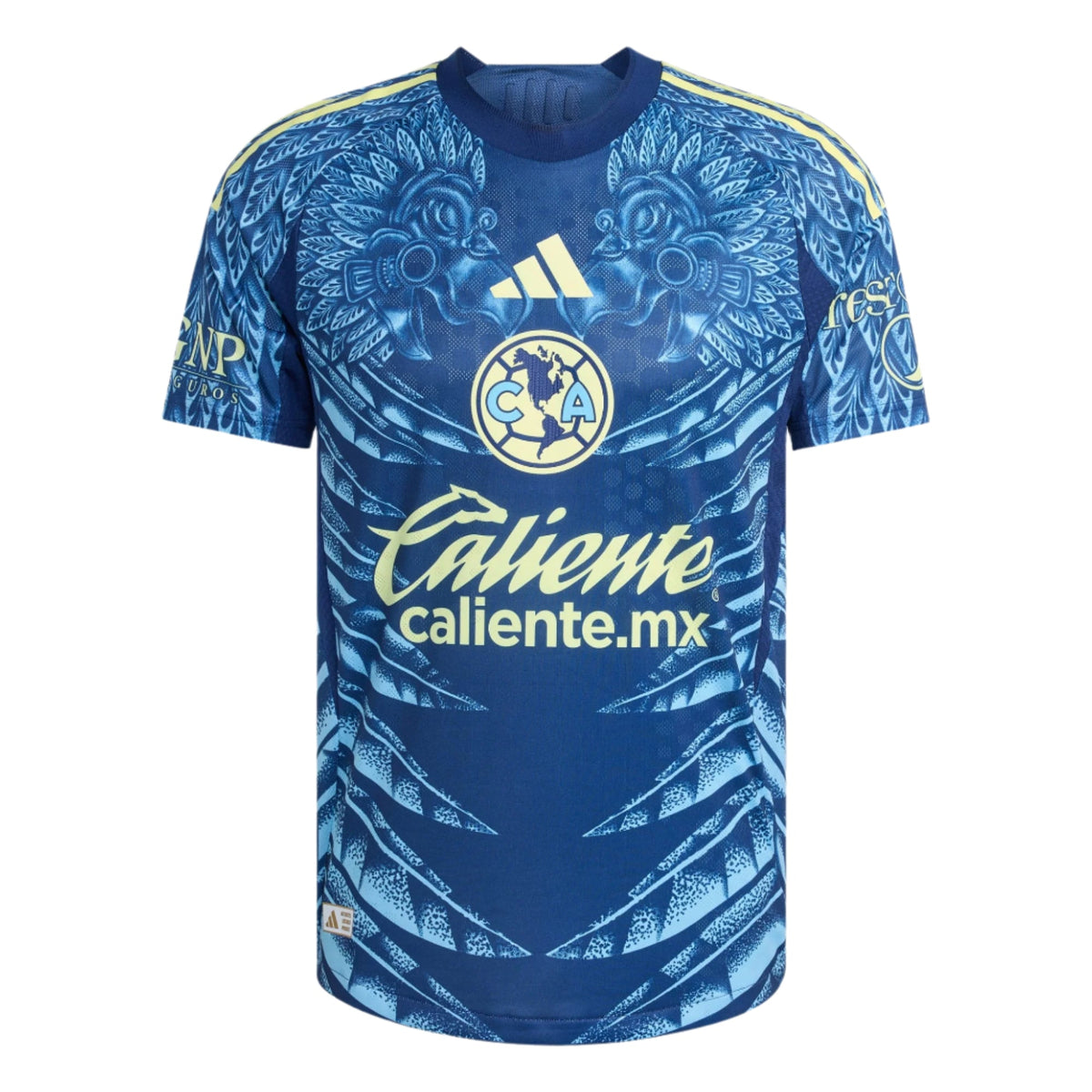 adidas A. Zendejas Men's Club AmÃ©rica 25/26 Authentic Away Jersey (Blue)