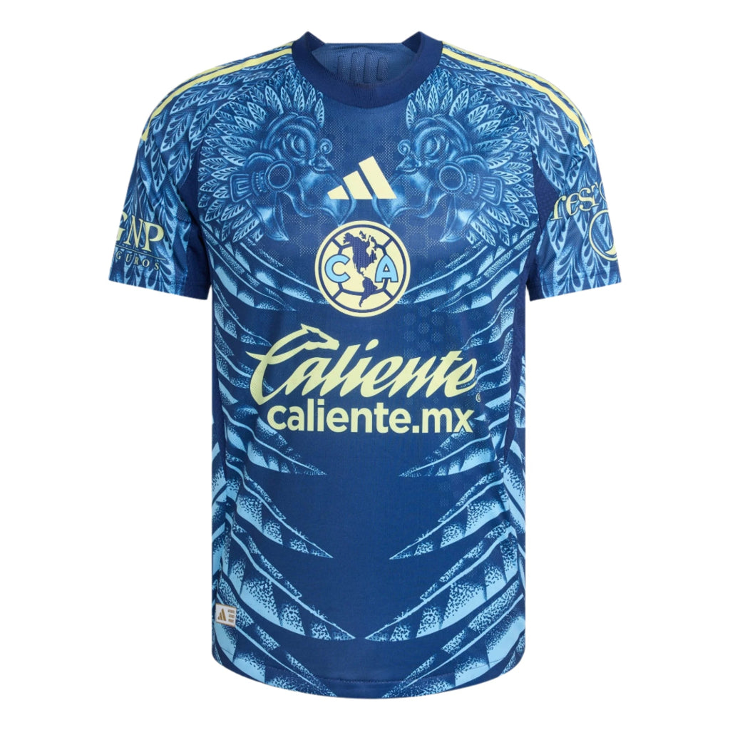 adidas B. Rodriguez Men's Club AmÃ©rica 25/26 Authentic Away Jersey (Blue)