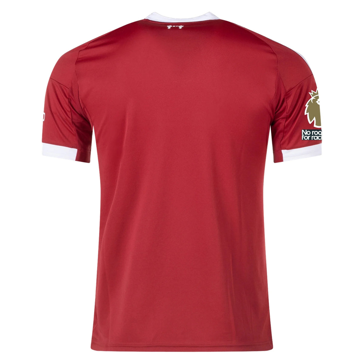 adidas Men's Liverpool Home Jersey 25/26 w/ NRFR + EPL Champions Patch (Strawberry Red)