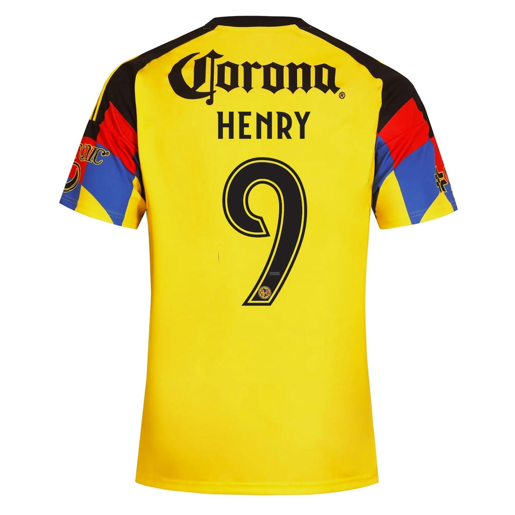 adidas Men's Henry Martin Club America Home Jersey 25/26 (Yellow)