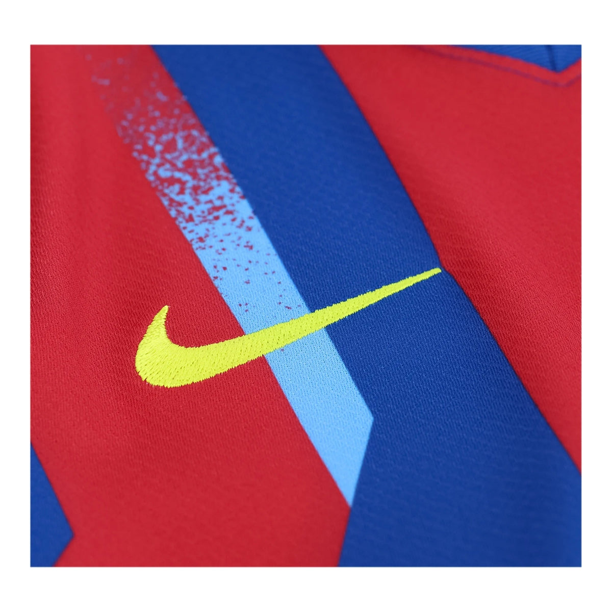 Nike Youth Fermin FC Barcelona 4th Soccer Jersey 25/26 (Gym Blue/Salsa Red)