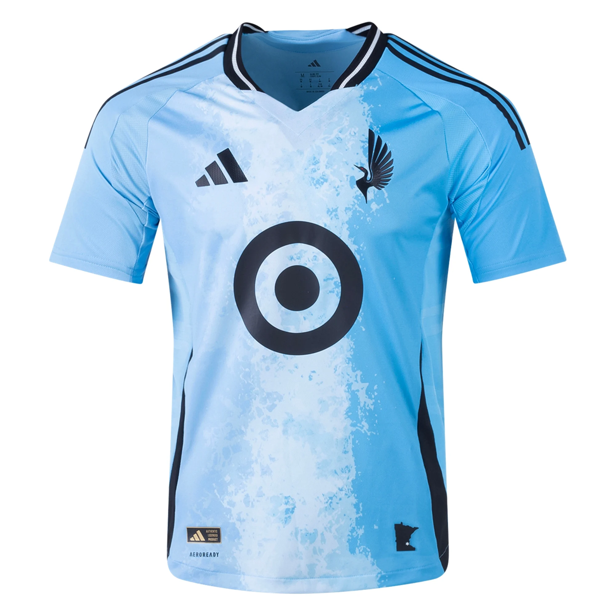 adidas Minnesota United Authentic LoÃ¯c Mesanvi Away Jersey 25/26 (Zenith Blue)