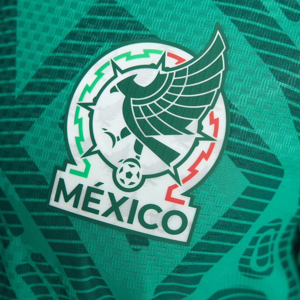adidas Men's RaÃºl JimÃ©nez Mexico Authentic Home 2026 World Cup Jersey (Bold Green)
