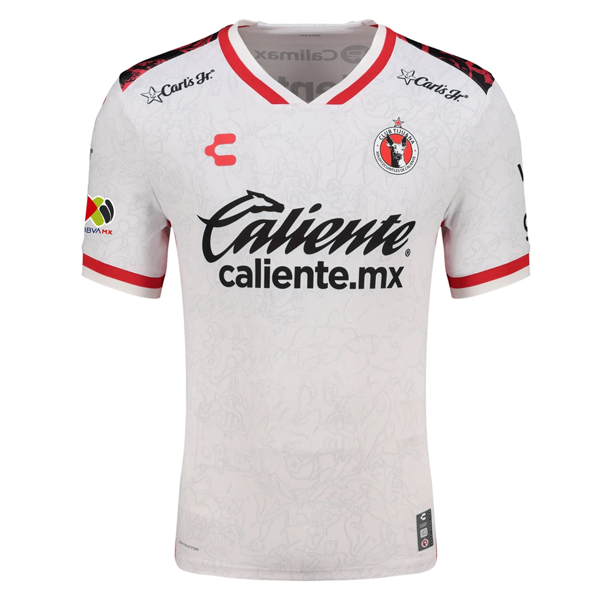 Charly Unai Bilbao Men's Xolos De Tijuana Away Jersey 25/26 w/ BBVA MX Patch (White)