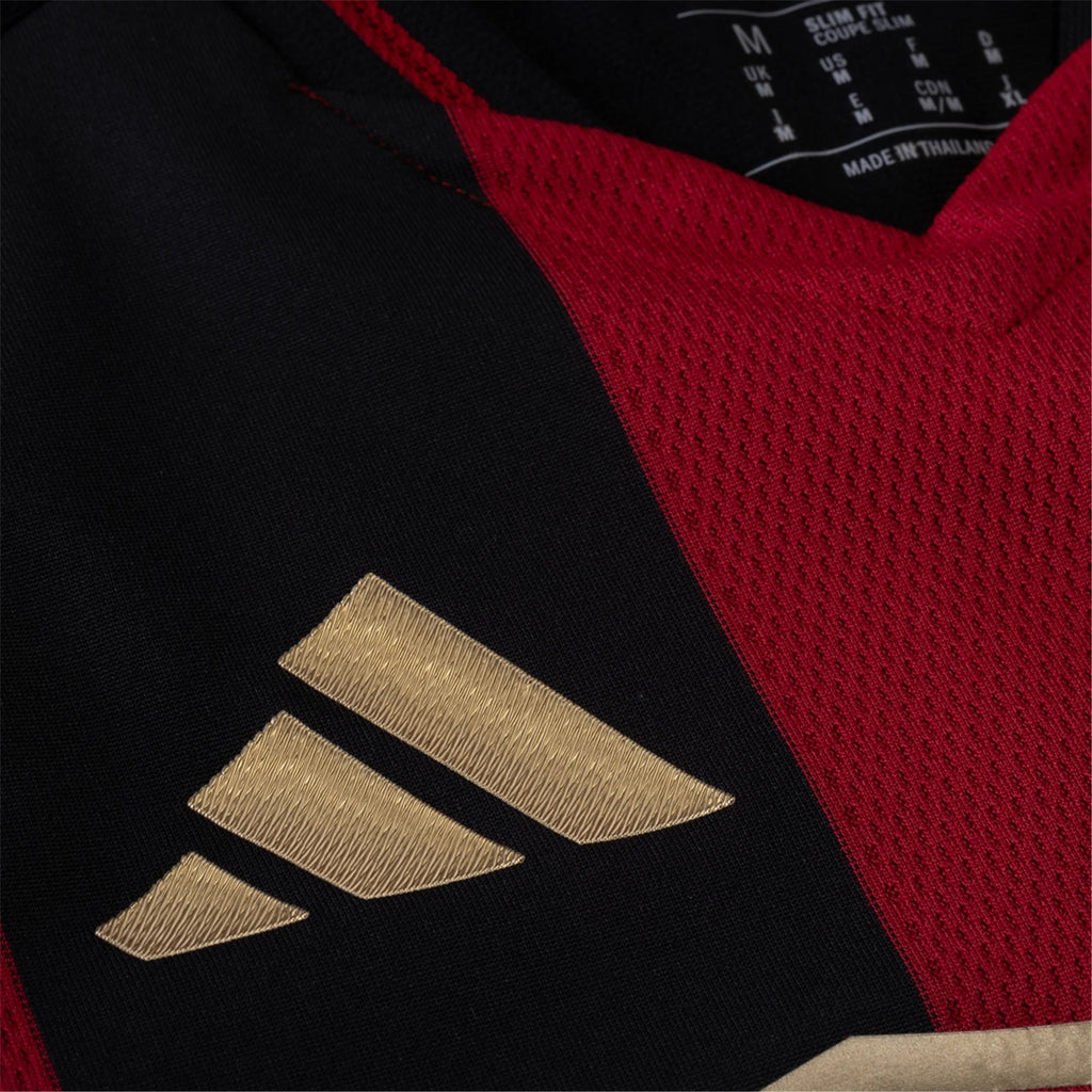 adidas Pedro Amador Atlanta United Authentic Home Jersey w/ MLS Patches 25/26 (Red/Black)