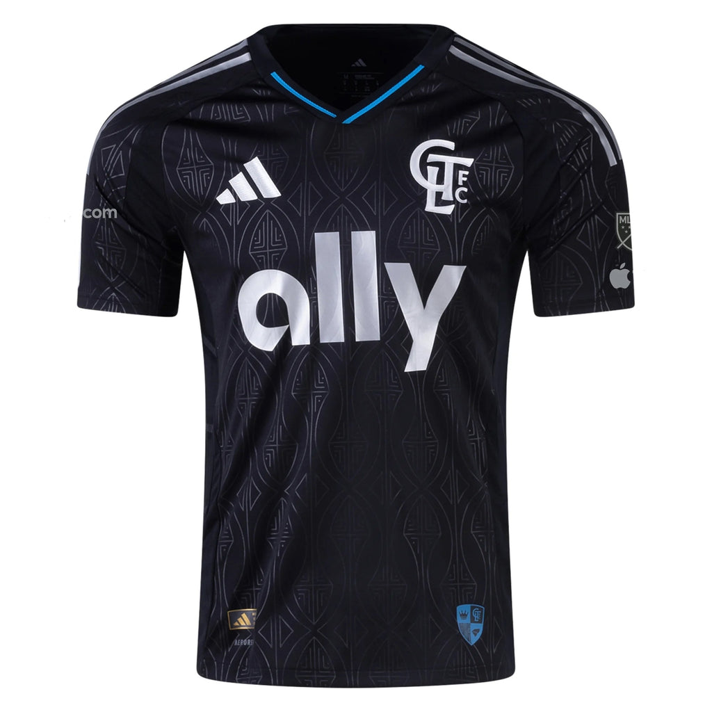 adidas Eryk Williamson Charlotte FC Authentic Away Jersey 25/26 (Black)