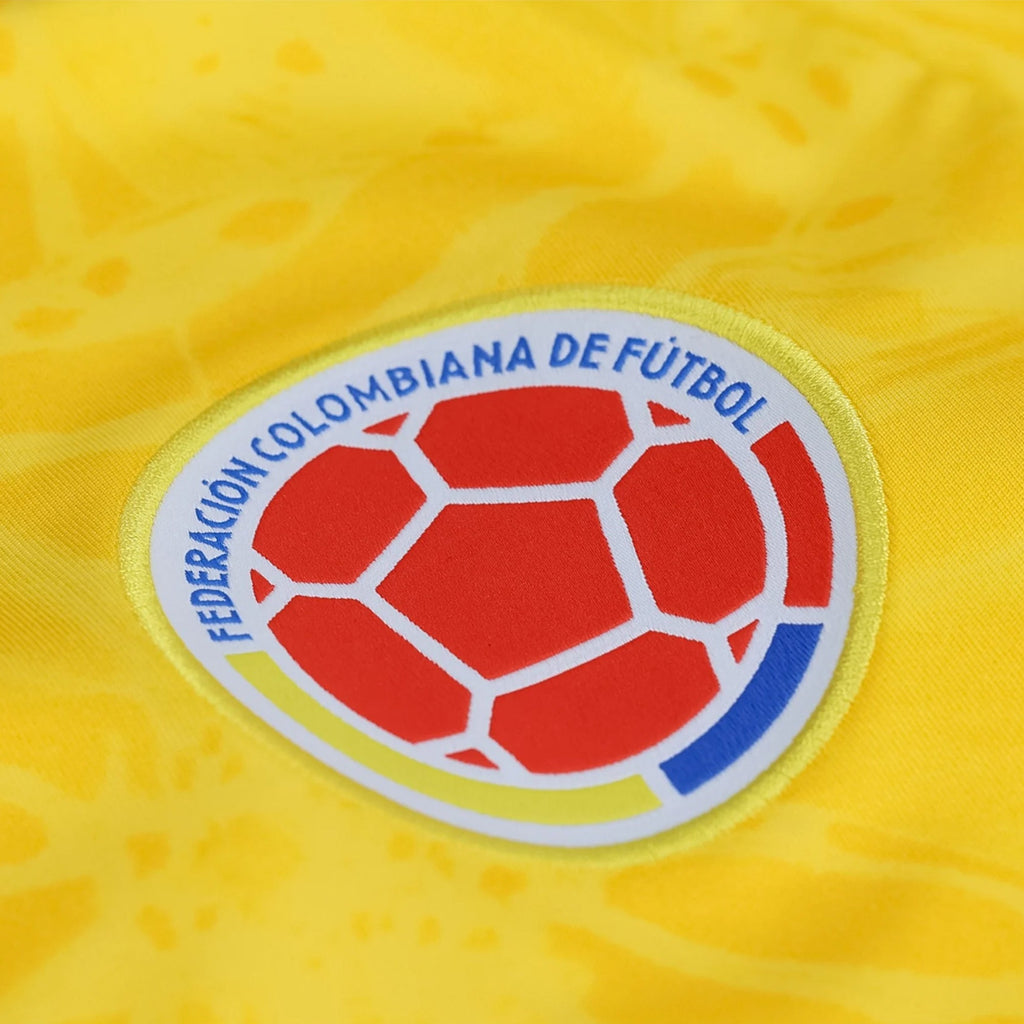 adidas Men's J.Arias Colombia 2026 Home Jersey (Impact Yellow)