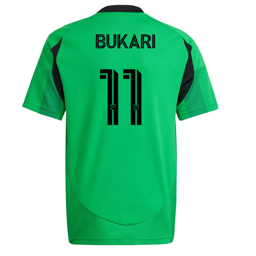 adidas Austin FC Osman Bukari Home Jersey 25/26 (Real Green)