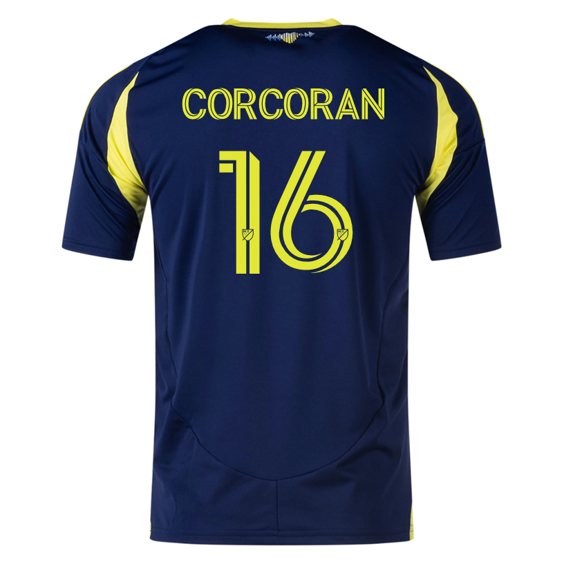 adidas Nashville Matthew Corcoran Away Jersey 25/26 (Tena Blue)