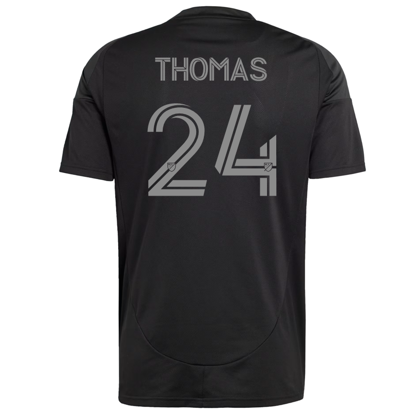 adidas Mikah Thomas Charlotte FC Away Jersey 25/26 (Black)