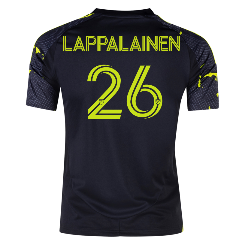 adidas Columbus Crew Lassi Lappalainen Away Jersey 25/26 (Black/Yellow)