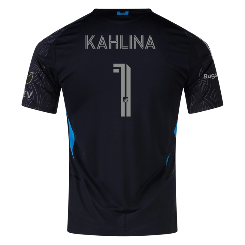 adidas Kristijan Kahlina Charlotte FC Authentic Away Jersey 25/26 (Black)