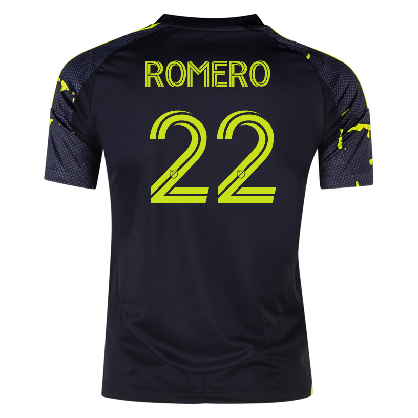 adidas Columbus Crew Abraham Romero Away Jersey 25/26 (Black/Yellow)