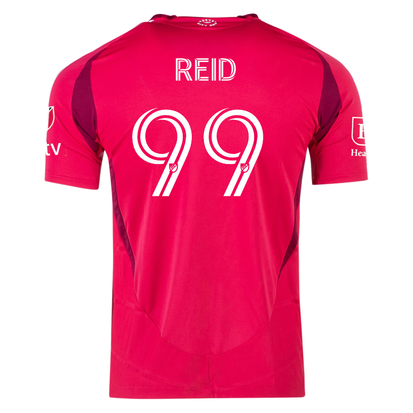 adidas Jayden Reid St. Louis FC Authentic Home Jersey 25/26 (Power Pink)