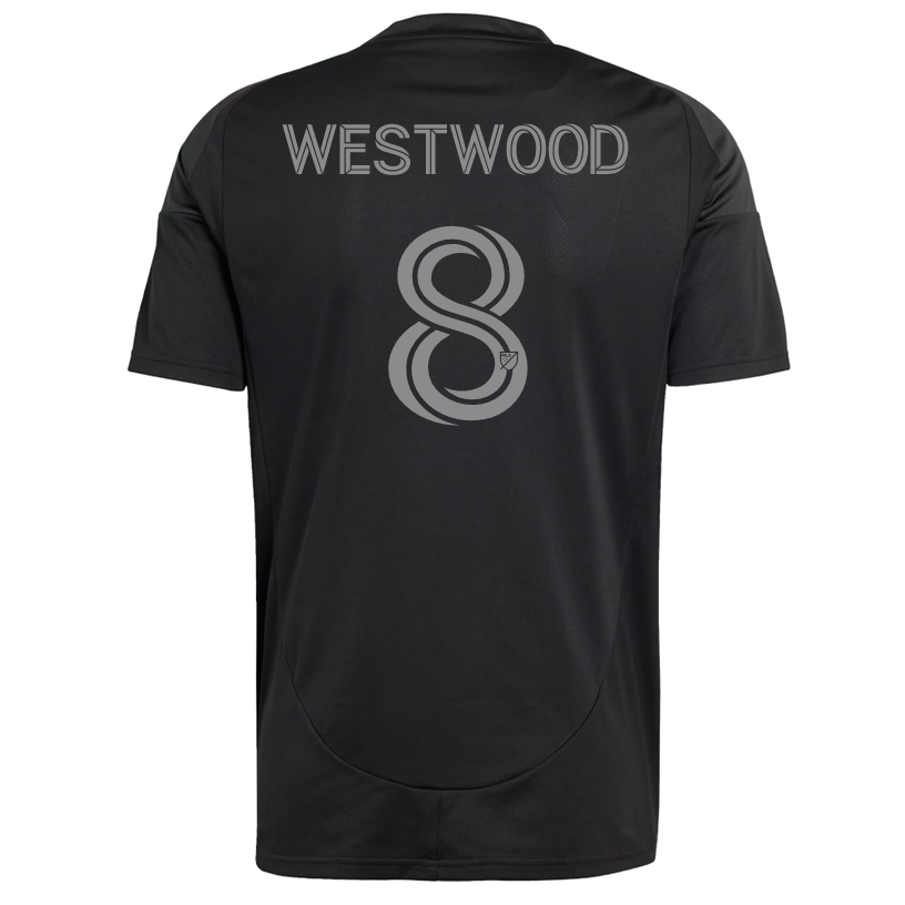 adidas Ashley Westwood Charlotte FC Away Jersey 25/26 (Black)
