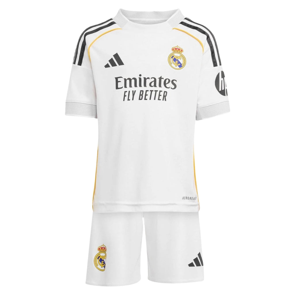 adidas Real Madrid 25/26 Mini Home Jersey (White)
