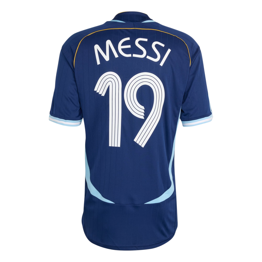 adidas Men's Argentina Lionel Messi 2006 Away Jersey (Dark Blue)