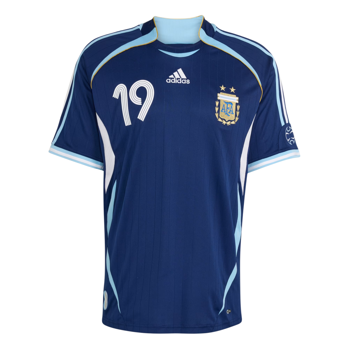 adidas Men's Argentina Lionel Messi 2006 Away Jersey (Dark Blue)