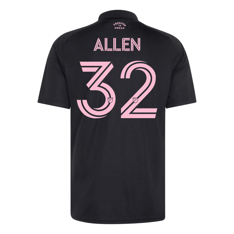 adidas Men's Allen Inter Miami CF 26/27 Away Jersey (Black/Pink)