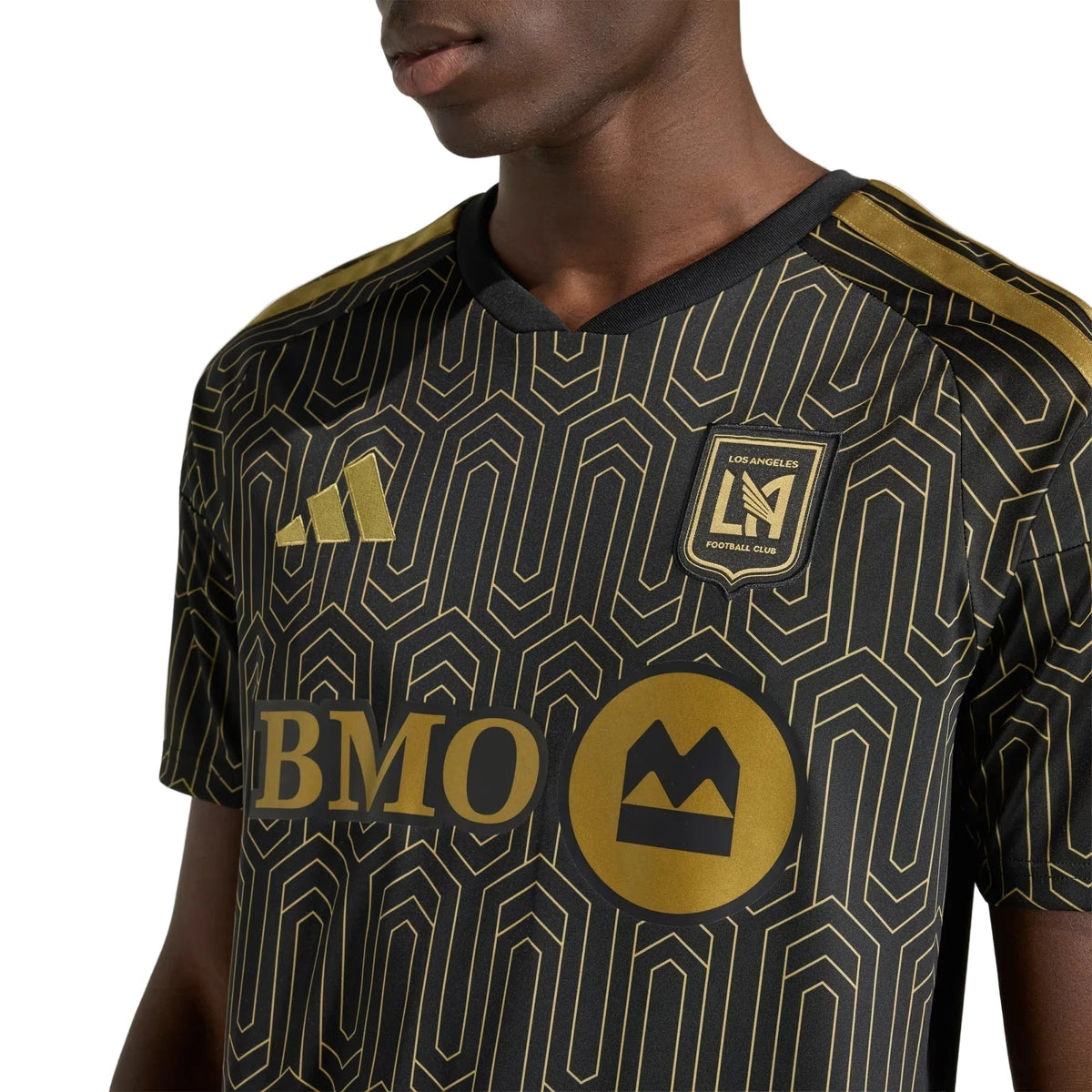 adidas Men's Hasal LAFC Stadium Home Jersey 26/27 (Black/Gold)