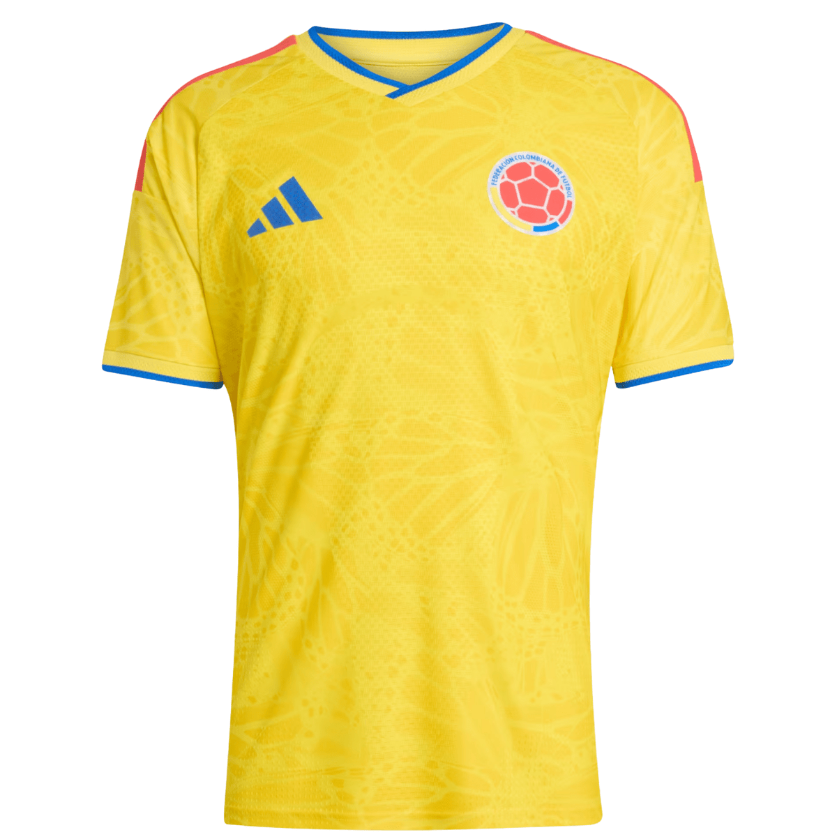 adidas Men's D. Sanchez Colombia 2026 Authentic Home Jersey (Impact Yellow)