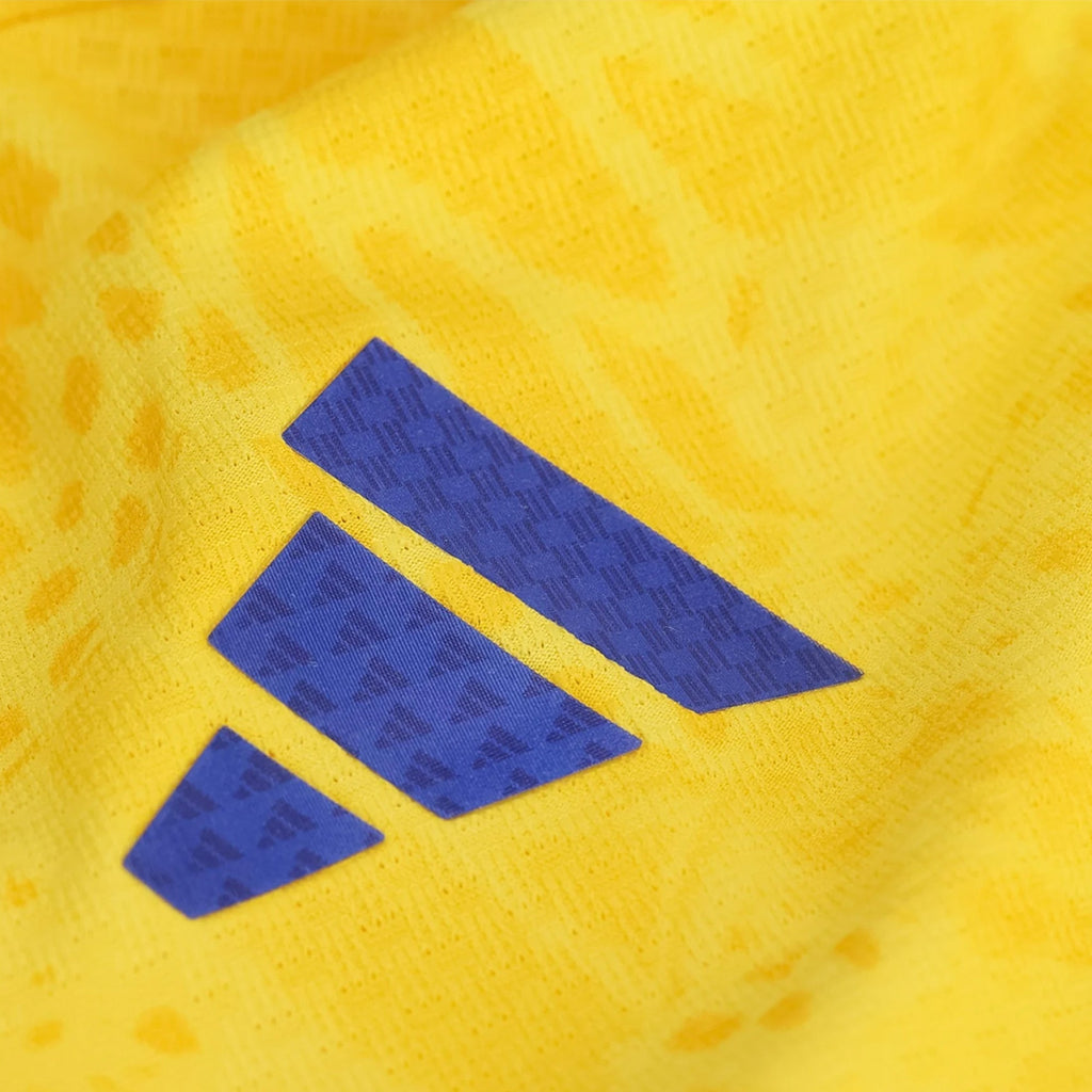 adidas Men's Sinisterra Colombia 2026 Authentic Home Jersey (Impact Yellow)