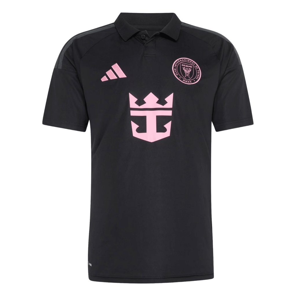 adidas Men's Callender Inter Miami CF 26/27 Away Jersey (Black/Pink)