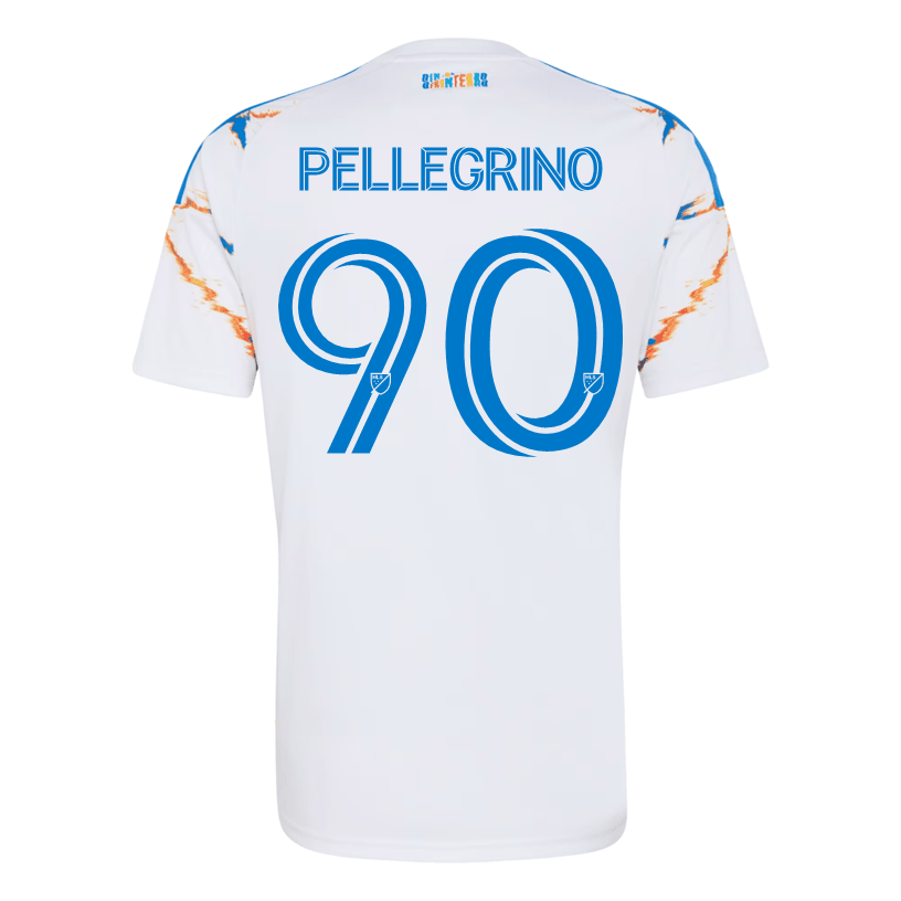 adidas Men's Pellegrino San Diego FC 26/27 Away Stadium Jersey (White)