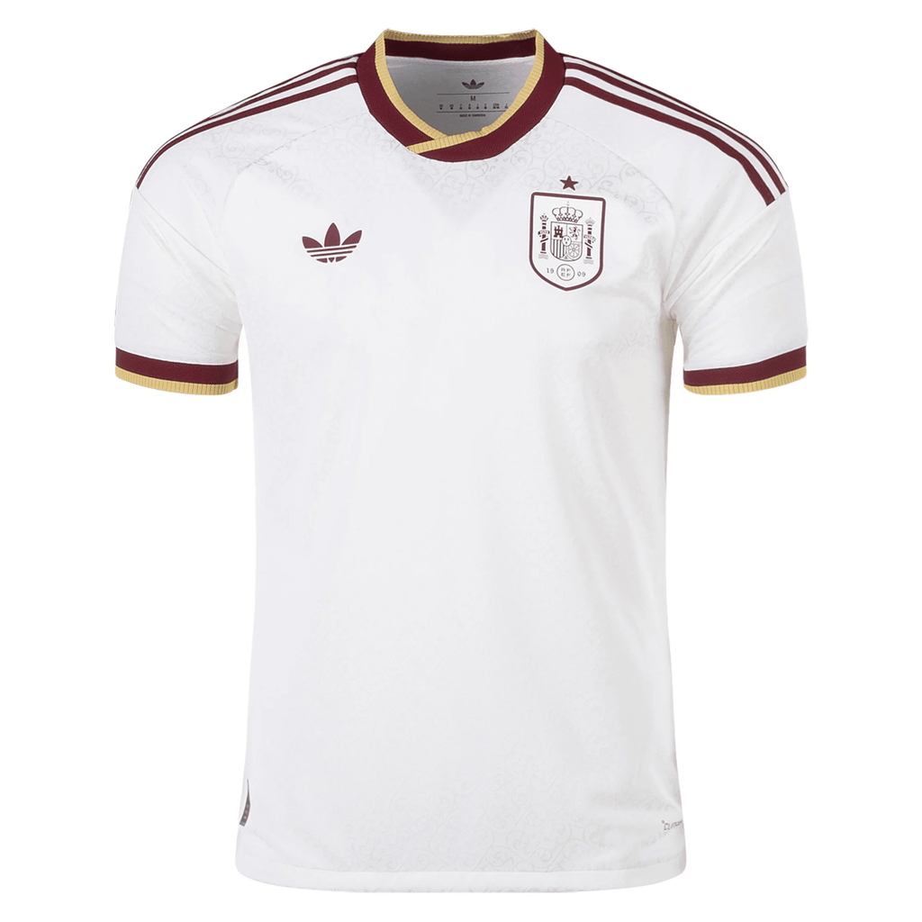 adidas Men's Spain Authentic Match Away Jersey 2026 (White)