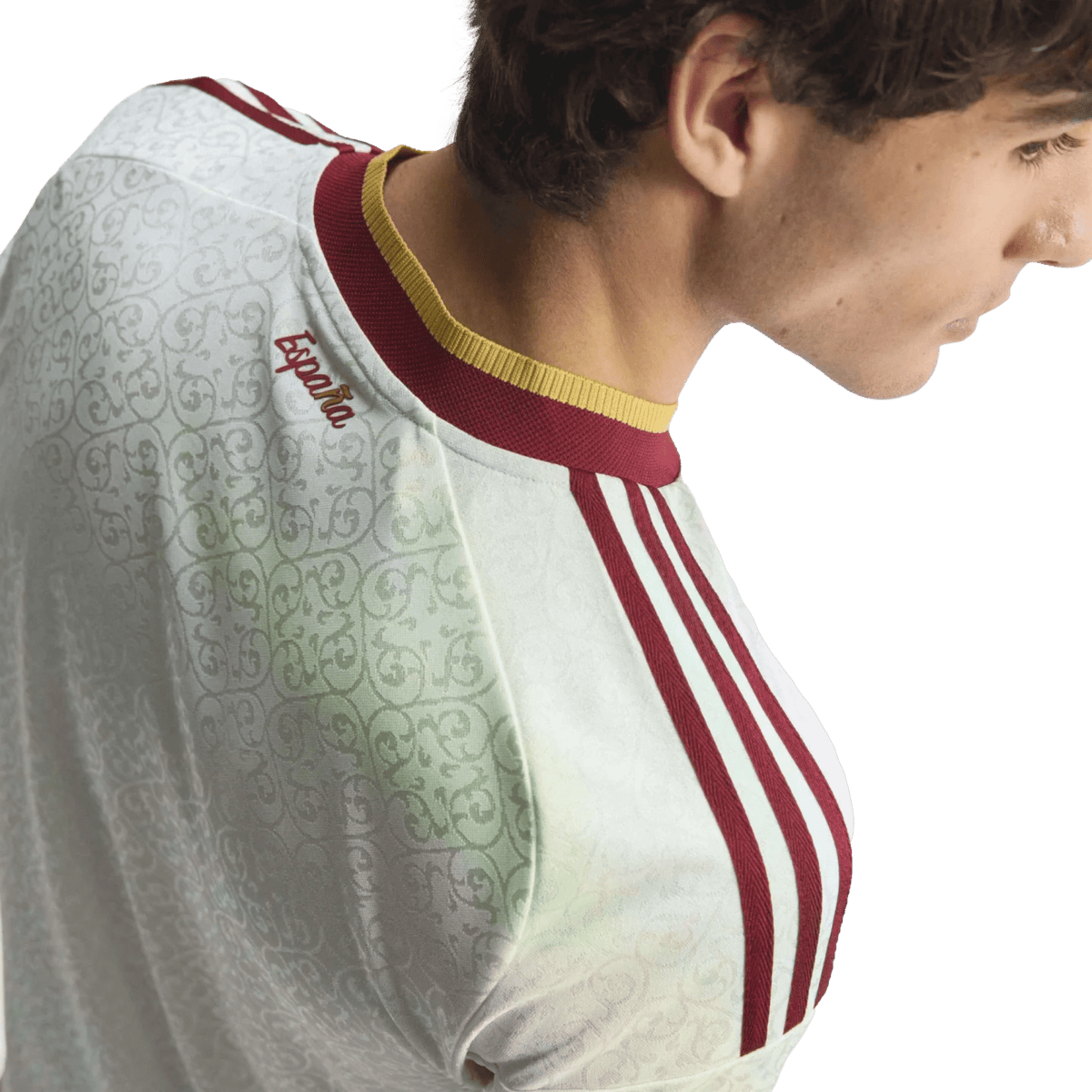 adidas Men's Spain Authentic Match Away Jersey 2026 (White)