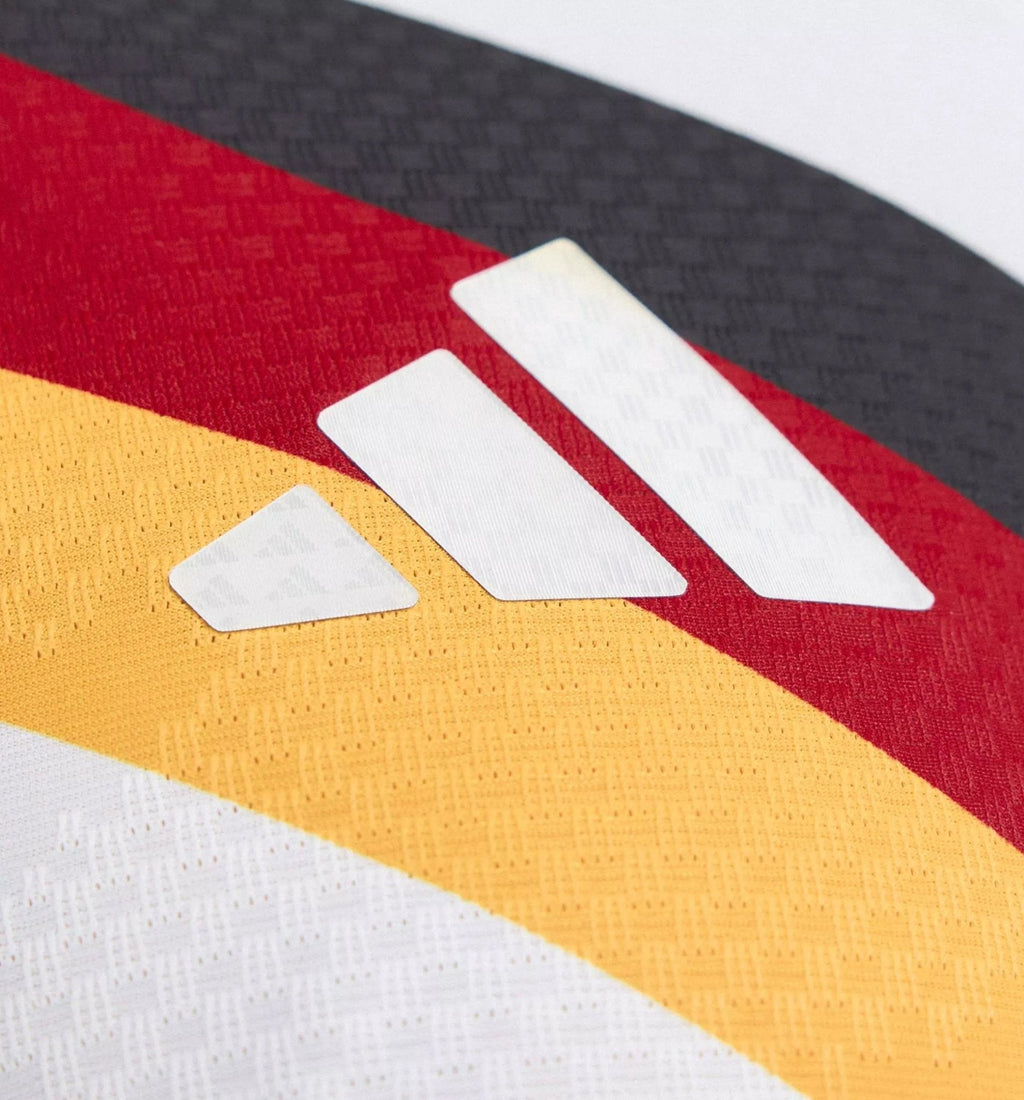 adidas Men's Burkardt Germany Authentic Home World Cup Jersey 2026 (White/Black)
