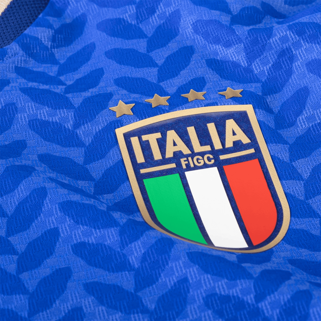 adidas Men's Di Lorenzo Italy 2026 Authentic Home Jersey (Bold Blue)