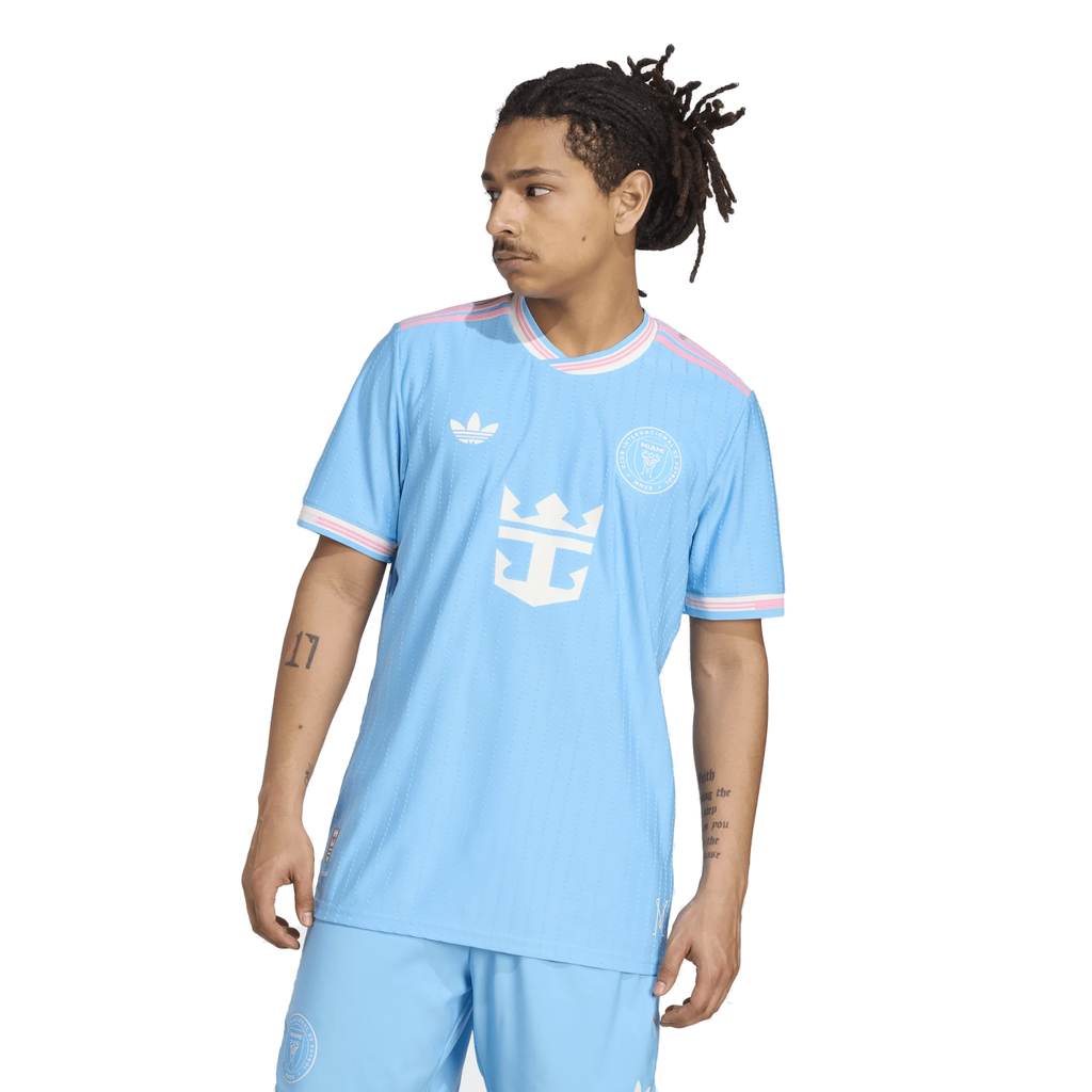 adidas Cremaschi Inter Miami Authentic Third Jersey 25/26 (Blue/Pink)