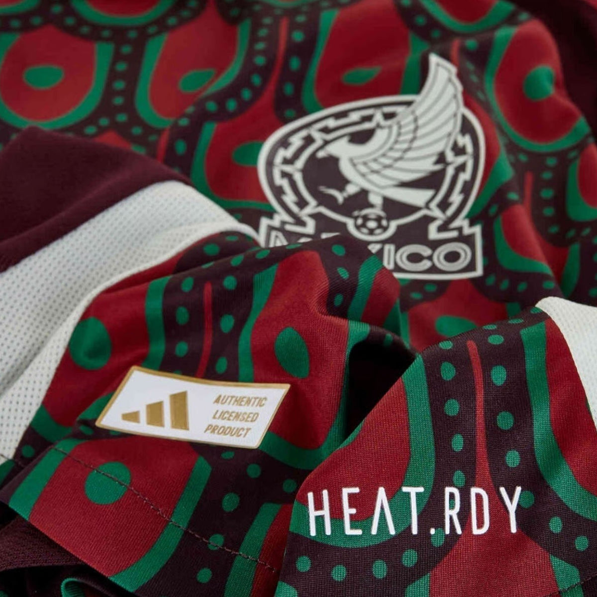 adidas Mexico Authentic Edson Ãlvarez Home Jersey 24/25 w/ Gold Cup 2025 Patchse (Multicolor)