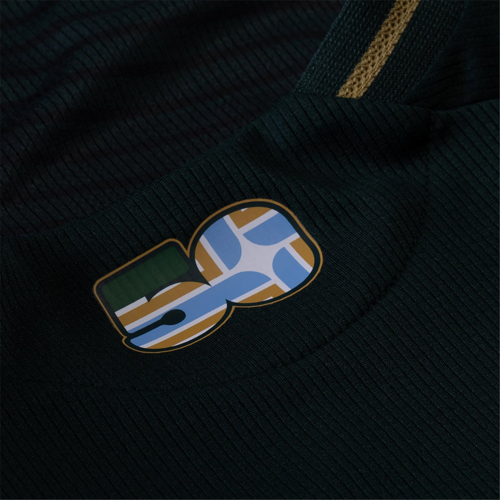 adidas Juan Mosquera Portland Timbers Authentic Home Jersey w/ MLS & Apple Patch 25/26 (Green/Gold)