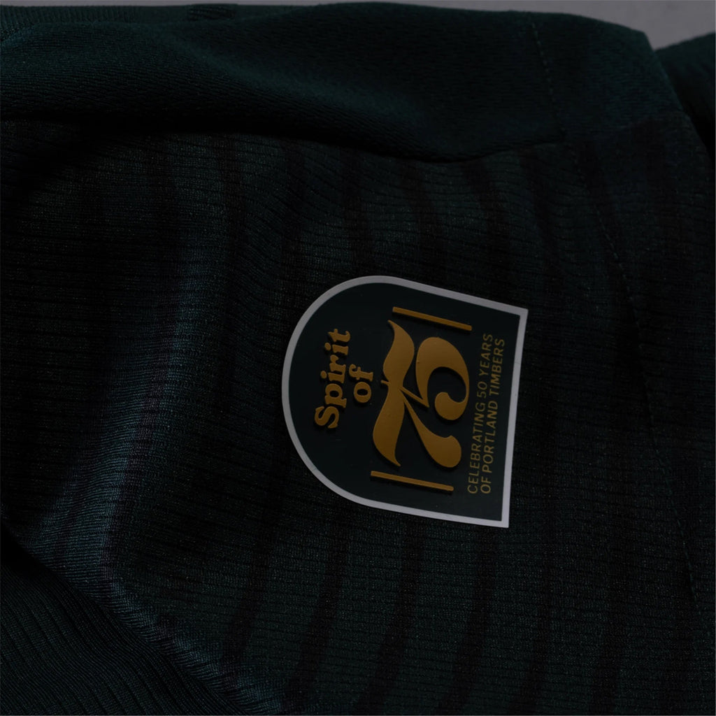adidas Kamal Miller Portland Timbers Authentic Home Jersey w/ MLS & Apple Patch 25/26 (Green/Gold)
