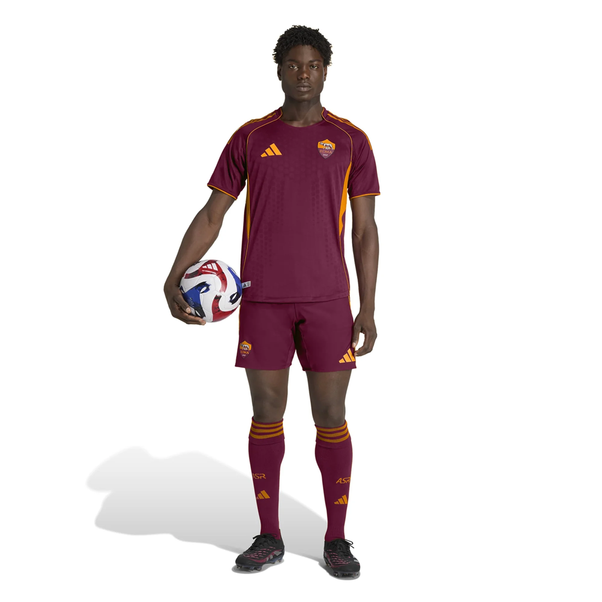 adidas Roma Authentic Paulo Dybala Home Jersey w/ Serie A Patch 25/26 (Burgundy)