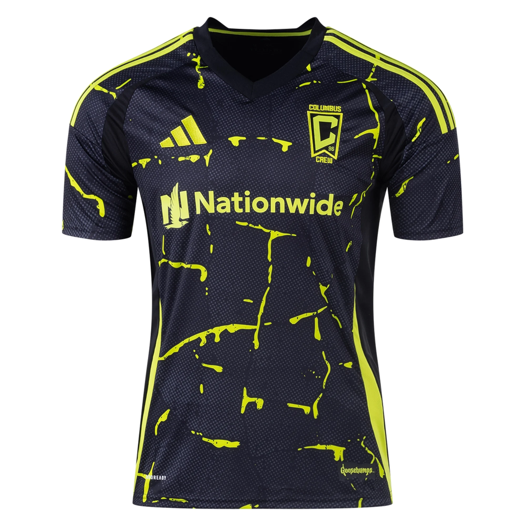 adidas Columbus Crew Sean Zawadzki Away Jersey 25/26 (Black/Yellow)