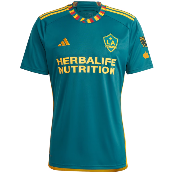 adidas YOSHIDA (å‰ç”° éº»ä¹Ÿ) LA Galaxy Away Jersey w/ MLS + Apple TV Patches 23/24 (Green/Yellow)
